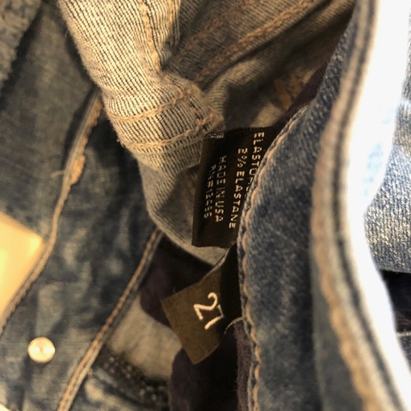 🎉🎊Parker Smith Sharkbite Straight Jeans Size 27 HOST PICK 🎉🎊 - Picture 6 of 11